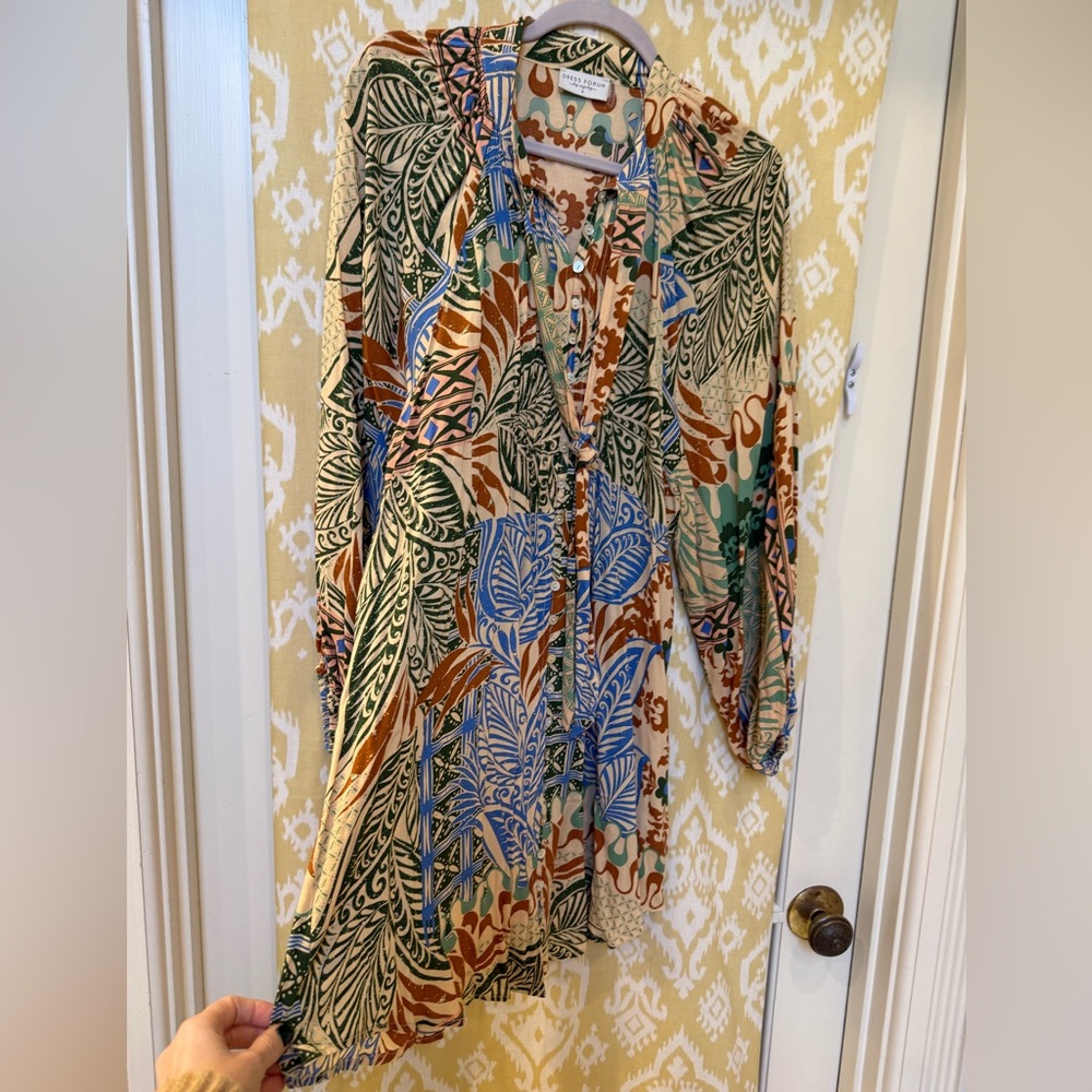 Dress Forum Multicolor Abstract Print Dress